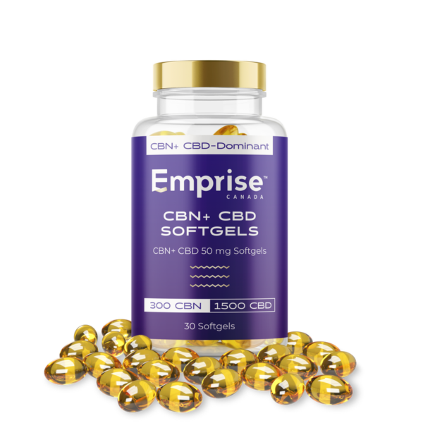 EMPRISE<BR>CBN:CBD<BR>50 mg Softgels - Image 2