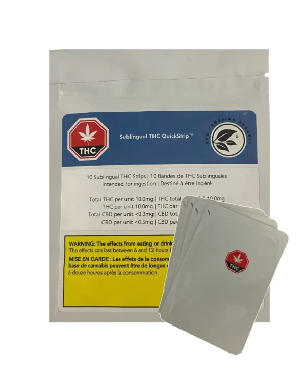 ECO<BR>Sublingual CBD<BR>Quickstrips