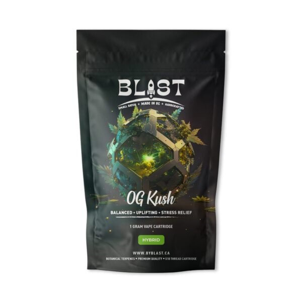 BLAST<BR>OG Kush Vape<BR> INDICA 1g Vape - Image 5