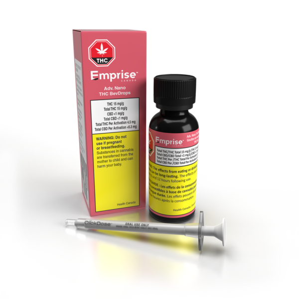 EMPRISE<BR>Advance Nano THC<BR>BevDrops