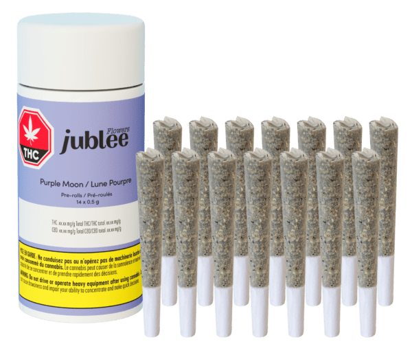 JUBLEE<BR>Purple Moon Pre-rolls<BR>14x05g - Image 2